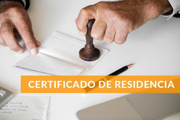certificado de residencia